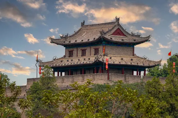Τείχος Της Πόλης Του Xian Στην Κίνα Royalty Free Εικόνες Αρχείου