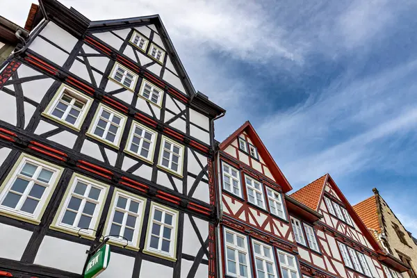 stock image The historic houses of Eschwege