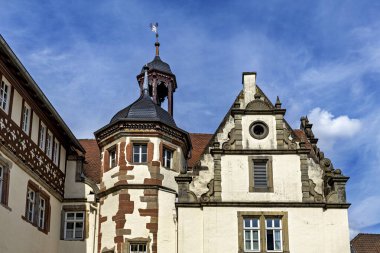 The historic Doors of  the City Hall of Bad Hersfeld clipart