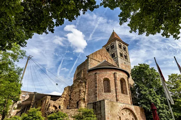 stock image The historic Stifts ruin church of Bad Hersfeld