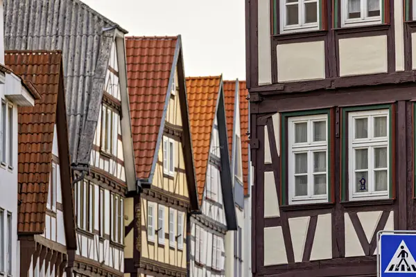 stock image The half timbered houses of Bad Hersfeld