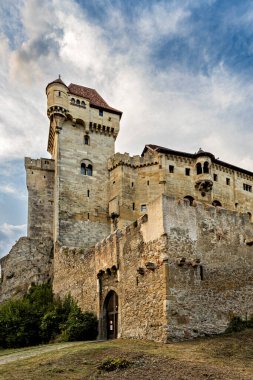 The Liechtenstein Castle at Maria Enzersdorf in Austria clipart