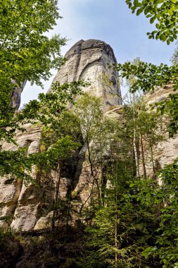 Die Felsenstadt Adrspach Weckelsdorf im Braunauer Bergland 