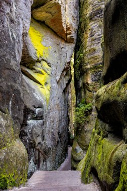 Die Felsenstadt Adrspach Weckelsdorf im Braunauer Bergland 