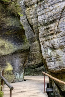 Die Felsenstadt Adrspach Weckelsdorf im Braunauer Bergland 