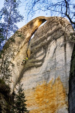 Die Felsenstadt Adrspach Weckelsdorf im Braunauer Bergland 