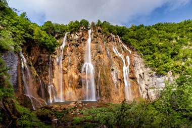 Hırvatistan 'daki Ulusal Park Plitvica 