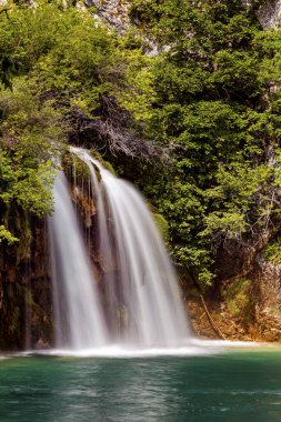 Hırvatistan 'daki Ulusal Park Plitvica 