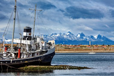 Arjantin 'deki Ushuaia Limanı 