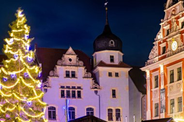 The Christmas Market of Gotha clipart