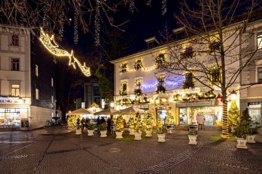 The Christmas market of Weimar clipart