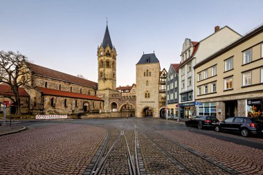 The Nikolai Gate of Eisenach in Thuringia clipart