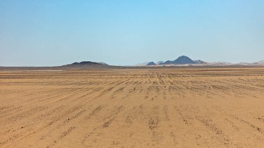 Cezayir 'deki Sahra Çölü manzarası