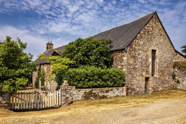 Fransa Normandiya 'daki La Lucerne Manastırı