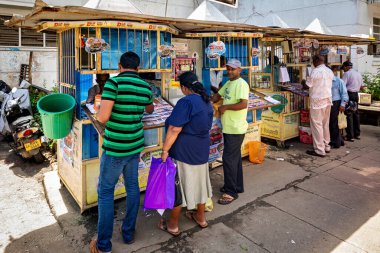 Sri Lanka 'daki Kandy' nin eski pazar salonu, 17 Aralık 2017