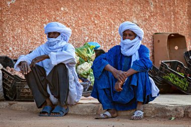 Cezayir Sahara 'daki Tuareg halkı