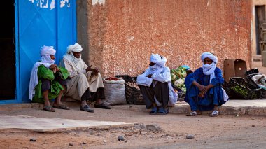 Cezayir Sahara 'daki Tuareg halkı