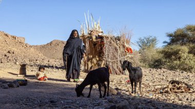 Sahara çölünde yoksulluk