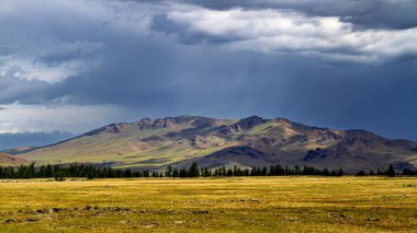 Moğolistan 'ın sonsuz manzarası