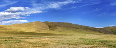 Moğolistan 'ın sonsuz manzarası