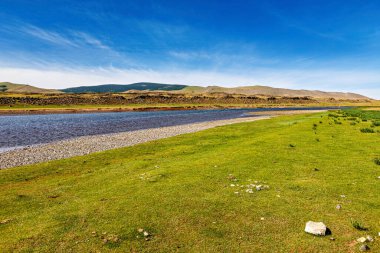 Moğolistan 'ın sonsuz manzarası