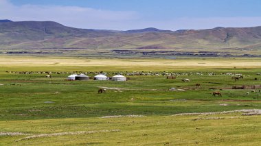 Moğol Yurdu ve Göçebe Halk Kampı