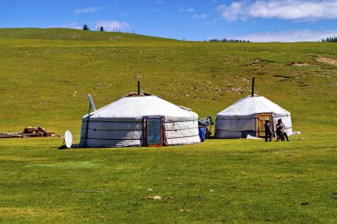 Moğol Yurdu ve Göçebe Halk Kampı