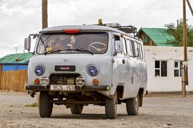 Moğolistan 'da off road van