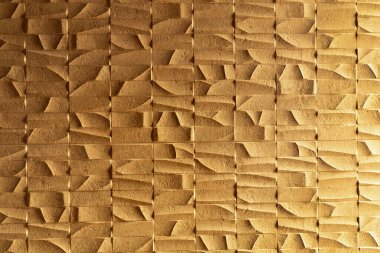 Arka plan olarak taş kiremitlerden yapılmış duvar, rahatlama