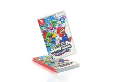 Nintendo switch super mario Wonder oyun kapağı