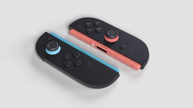 Agua Boa, Minas Gerais, Brezilya - 23 Ocak 2025 - setteki yeni nintendo anahtarının kontrolü