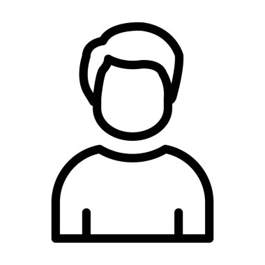 Özel Vektör İllüstrasyon Satırı Simge Tasarımı