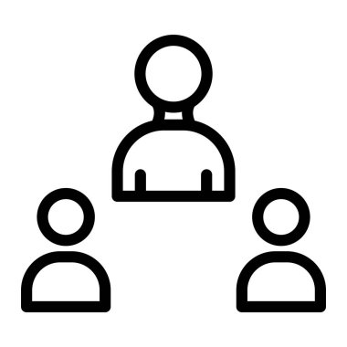 Vektör Resmetme Satırı Simgesi Tasarımı Buluşması