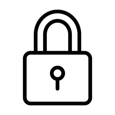 Vektör İllüstrasyon Satır Simgesi Tasarımı