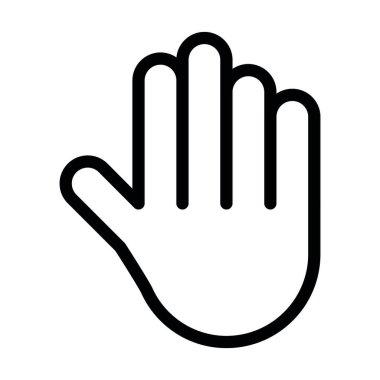 Vektör Resmetme Satırı Simge Tasarımı Tut