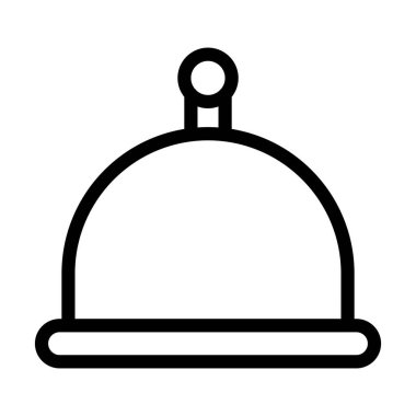 Tabak Vektörü Resmetme Satırı Simgesi Tasarımı Sunuluyor