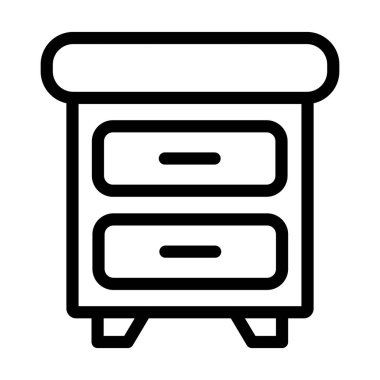 Yan Tablo Vektörü Resmetme Satırı Simgesi Tasarımı