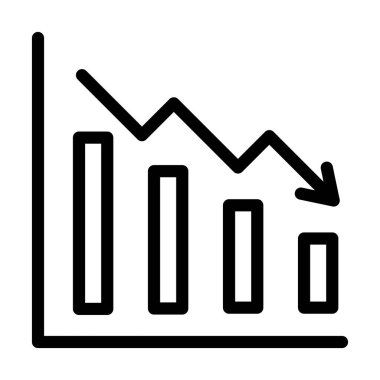 Crash Vektör İllüstrasyon Satır Simgesi Tasarımı