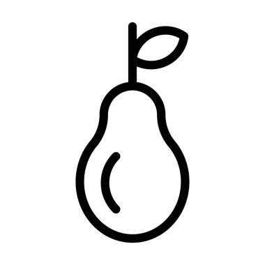 Armut Vektörü İllüstrasyon Satır Simgesi Tasarımı