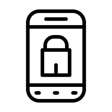 Erişim Vektörü Resmetme Satırı Simgesi Tasarımı