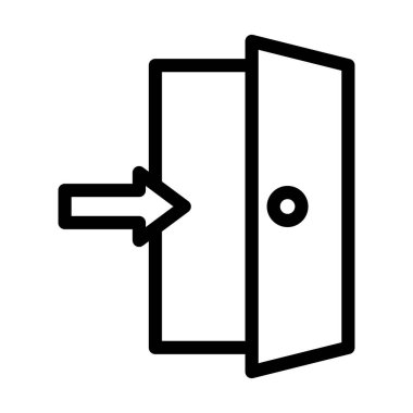 Girdi Vektörü Resmetme Satırı Simge Tasarımı