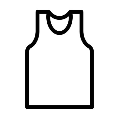 Tank Üst Vektör Resmetme Satırı Simgesi Tasarımı