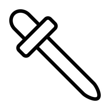 Düşüren Vektör Kalın Çizgi Kişisel ve Ticari Kullanım Simgesi