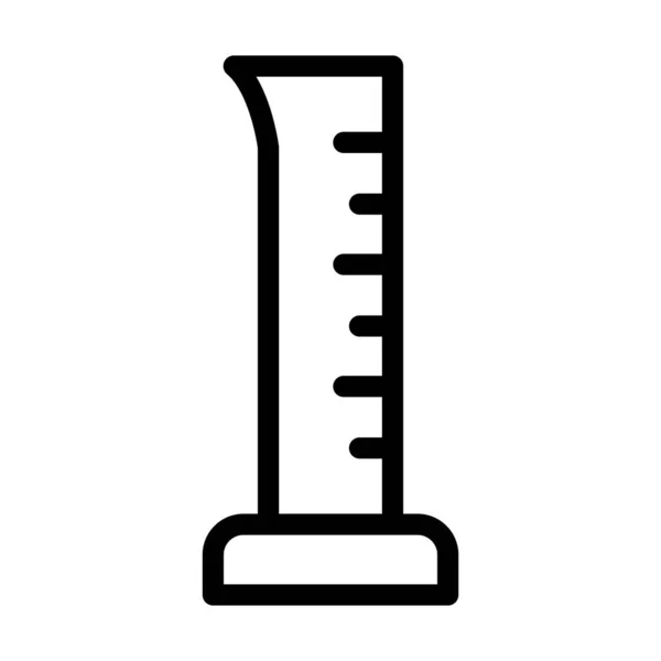 Abgestufte Zylindervektor Dicklinien Ikone Für Den Persönlichen Und Kommerziellen Gebrauch — Stockvektor