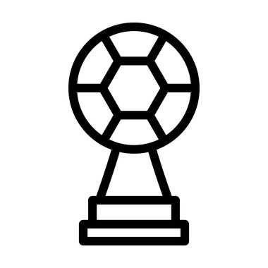 Kişisel ve ticari kullanım için Ganimet Vektörü Kalın Çizgi Simgesi