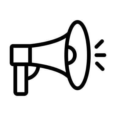 Kişisel ve Ticari Kullanım için Farkındalık Vektör Kalın Çizgi Simgesini Yükselt