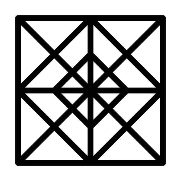 Стеля Векторна Товста Лінія Піктограма Особистого Комерційного Використання — стоковий вектор