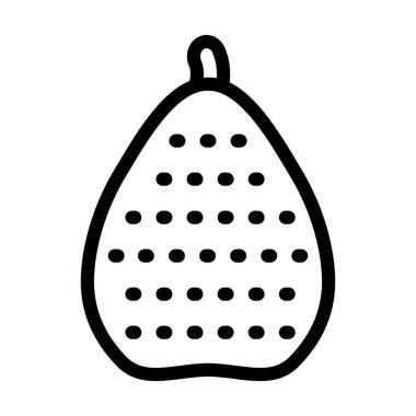 Kişisel ve ticari kullanım için İncir Vektörü Kalın Çizgi Simgesi