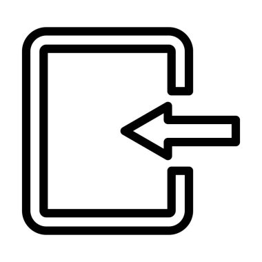 Kişisel ve ticari kullanım için Vektör Kalın Çizgi Simgesini İmzala