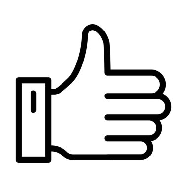 Kişisel ve ticari kullanım için Vektör Kalın Çizgi Simgesi gibi